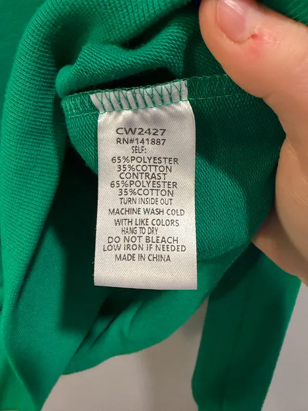 TCEC Ruched Sleeve Puff Sleeve Long Sleeve Top Green - Image 4
