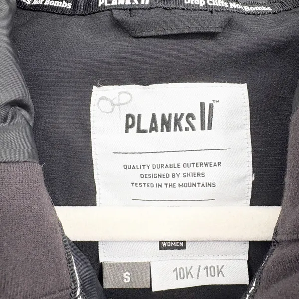 Planks II x POW Womens No Skiing on Mars RideDry Overstoke Anorak Ski Jacket S - Image 3