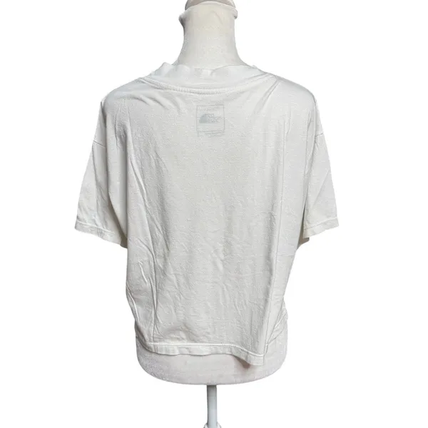The North Face White Half Dome Cropped Boxy Tee Women’s Small - Image 3