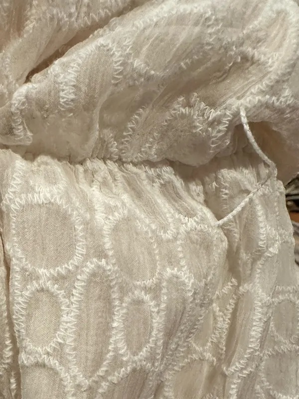 Alice + Olivia Silk Creamy White Ivory Lace Romantic Bridal Tank Mini Dress - Image 8