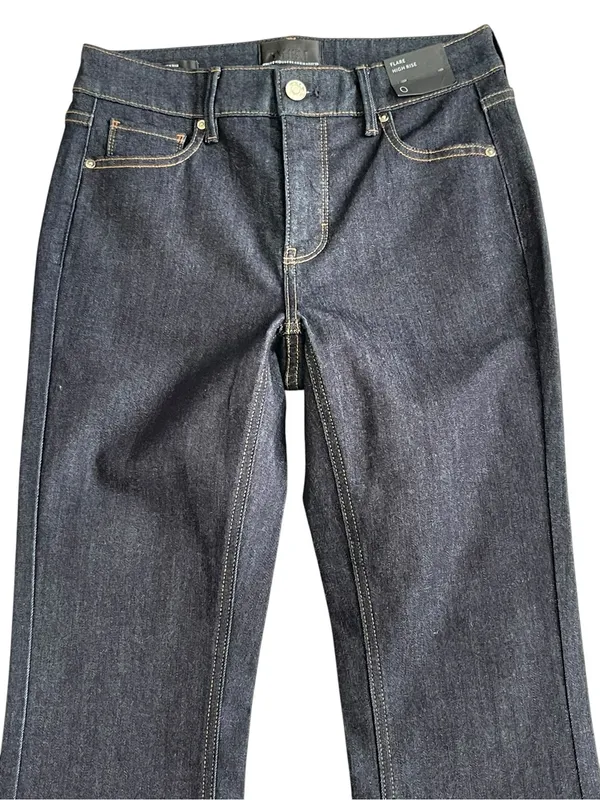 White House Black Market High Rise Flare Jeans Women’s Size 0 - Image 5