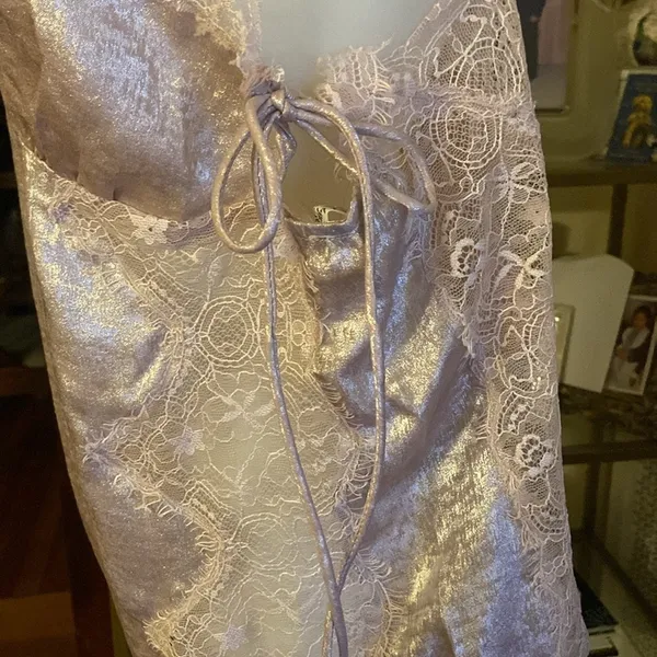 Free people intimately shimmer on cami NWOT - Image 7