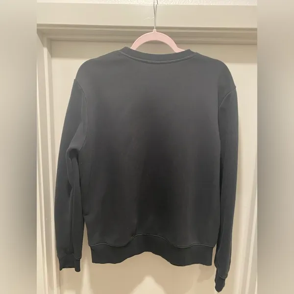 Vintage 90s FILA Black & White Pullover Sweater Sweatshirt - Image 6
