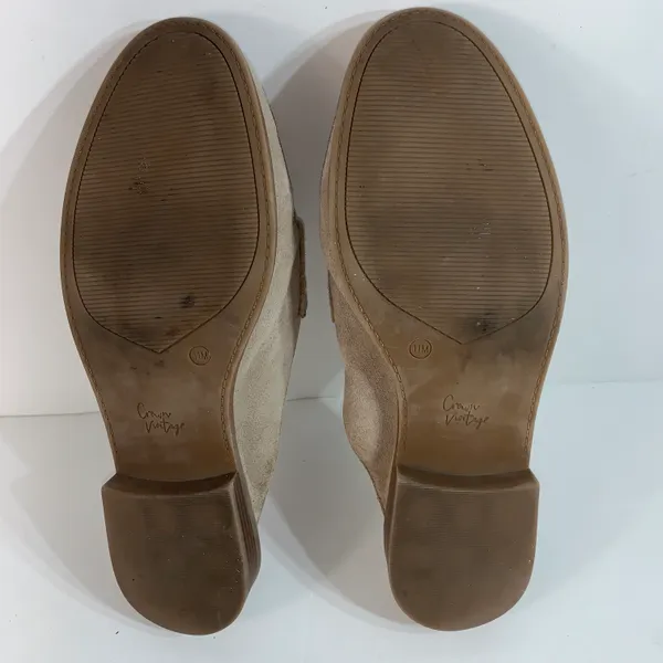 Crown Vintage flat loafer mule slip on womens size 11M - Image 7