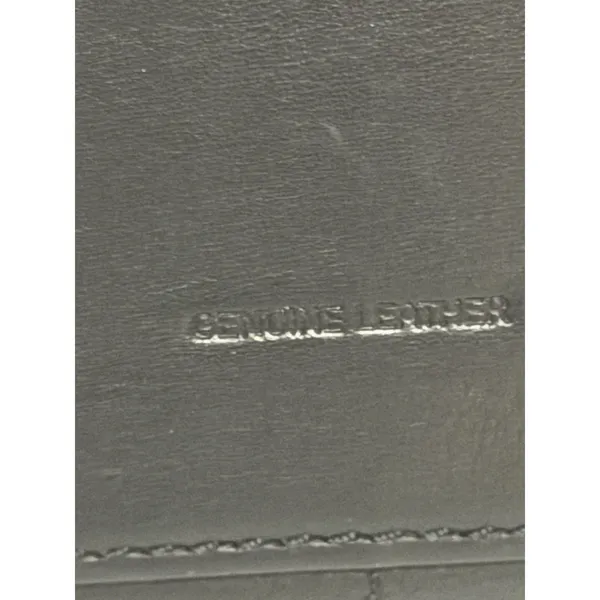 Womens Leather Black Wallet with Zipper (NEW) - Image 3