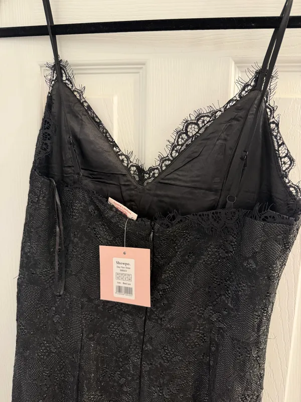 Showpo Maxi Dress Black - Image 3