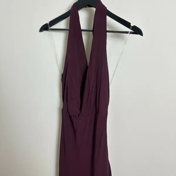 HOUSE OF CB Florentina Halter Minidress in Port Royale Size Small - Image 5