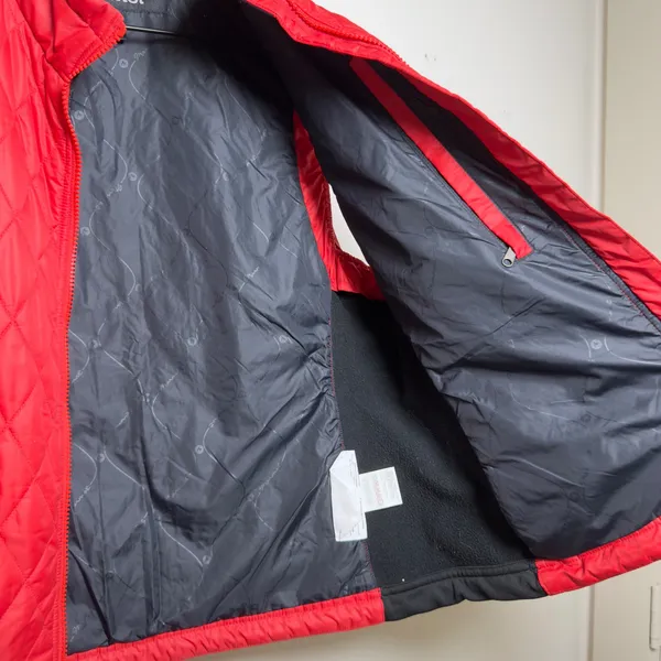 Marmot Women Polyester Vest Large Red Quilted‎ Full Zip Puffer Sleeveless Jacket - Image 7