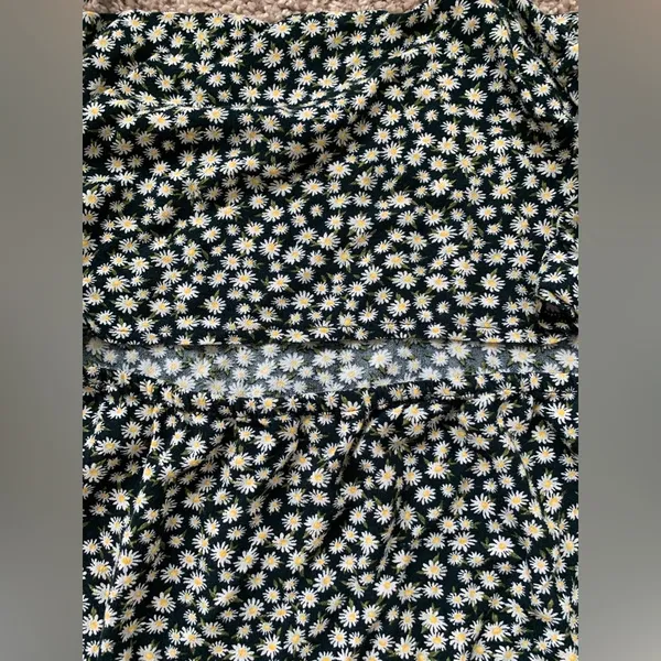 American Eagle sunflower pattern halter dress - Image 6