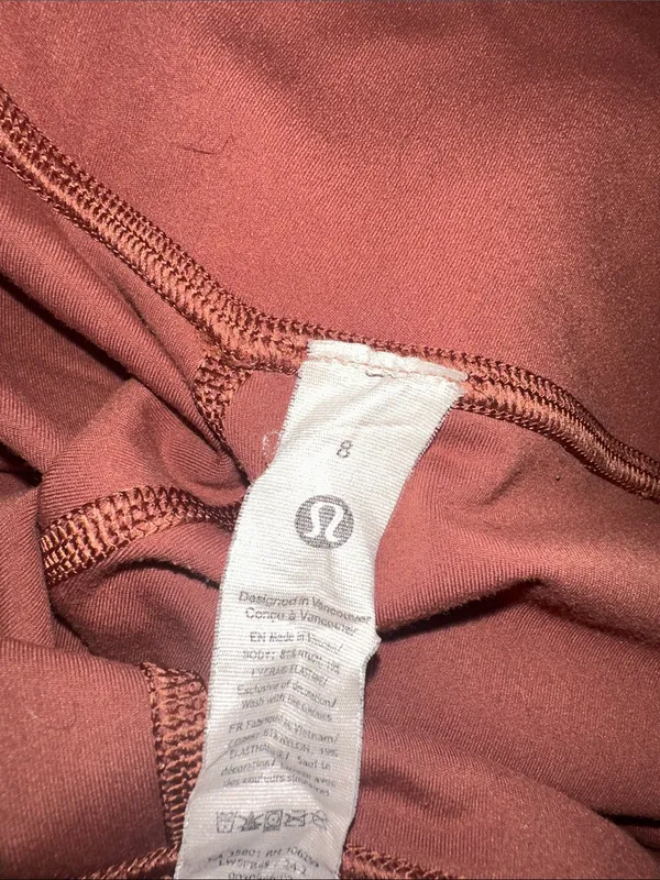 Lululemon Ancient Copper Align Low-Rise Pant 25” in Size 8 - Image 3