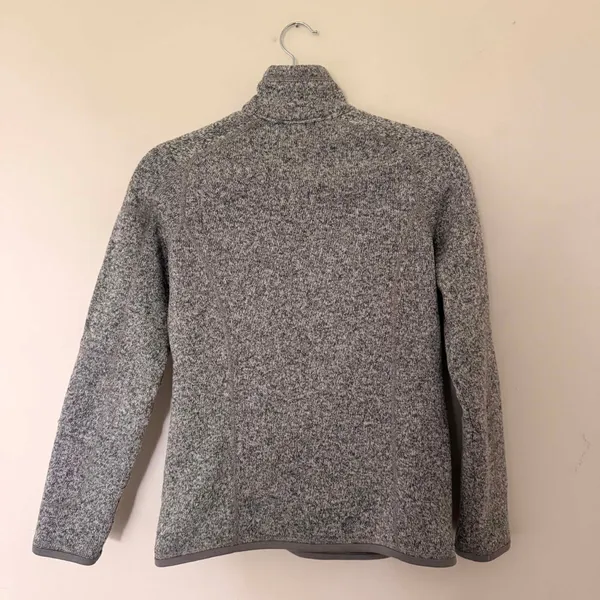 Patagonia Better Sweater 1/4 Zip Birch White Fleece Pullover Outdoor Jacket XS - Image 3