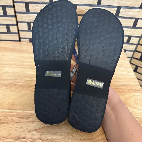 Brighton Breeze Wedge Butterfly‎ Flip Flop Size 9 - Image 8