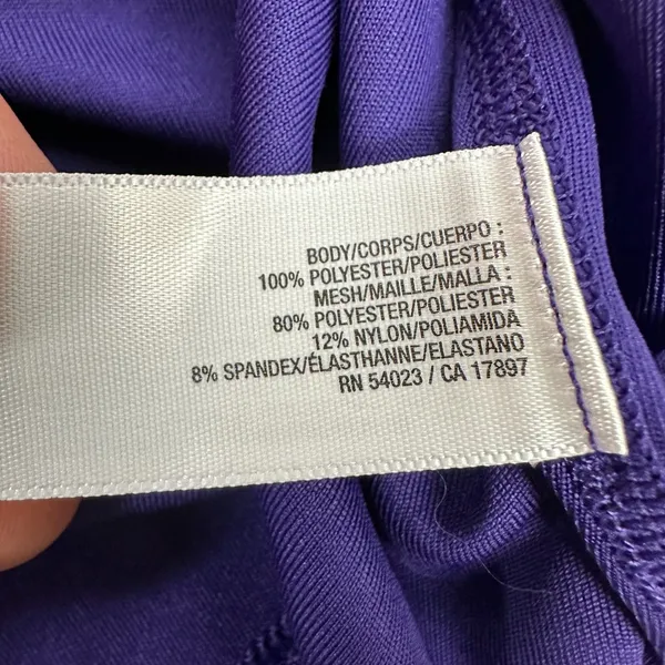 Old Navy Active Womens Short Sleeve Performance T-Shirt Retro Violet Size L - Image 4