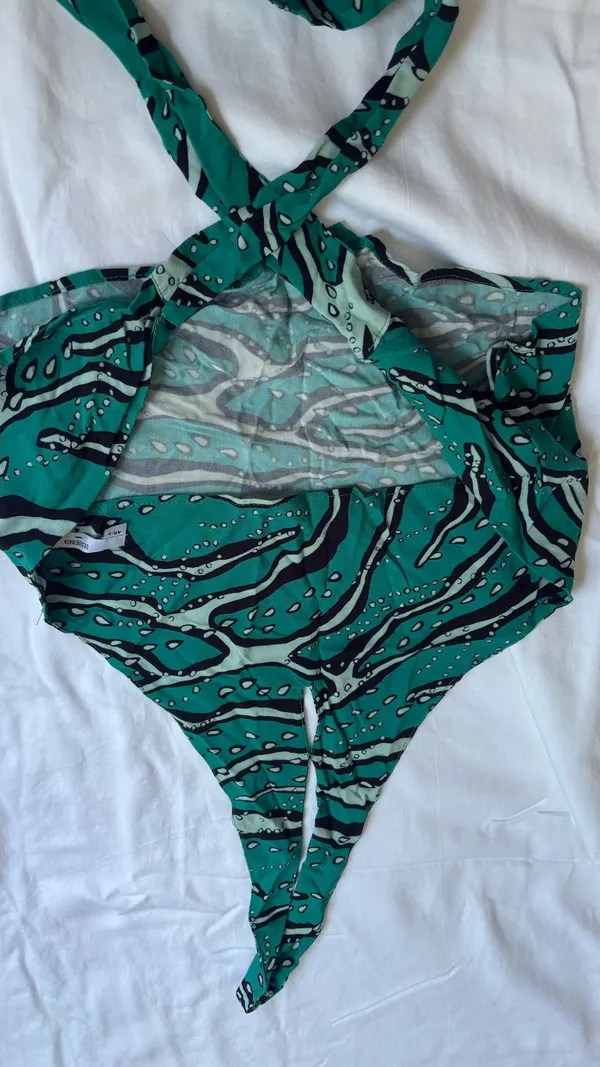 Cute teal halter top Green Size XS - Image 3