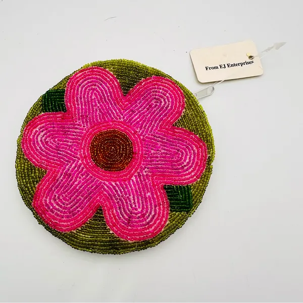 C. Marie beaded coin purse Vintage - Image 3