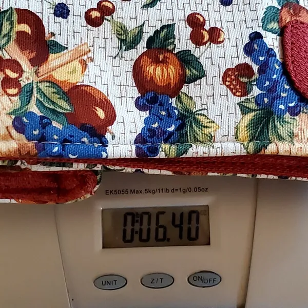 New Longaberger Homestead Collection Fruit Handbag Purse Tote Bag Small - Image 11