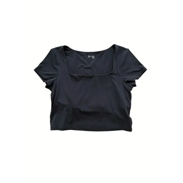 Offline by Aerie Black Real Me Square Neck Top Size XL - Image 10