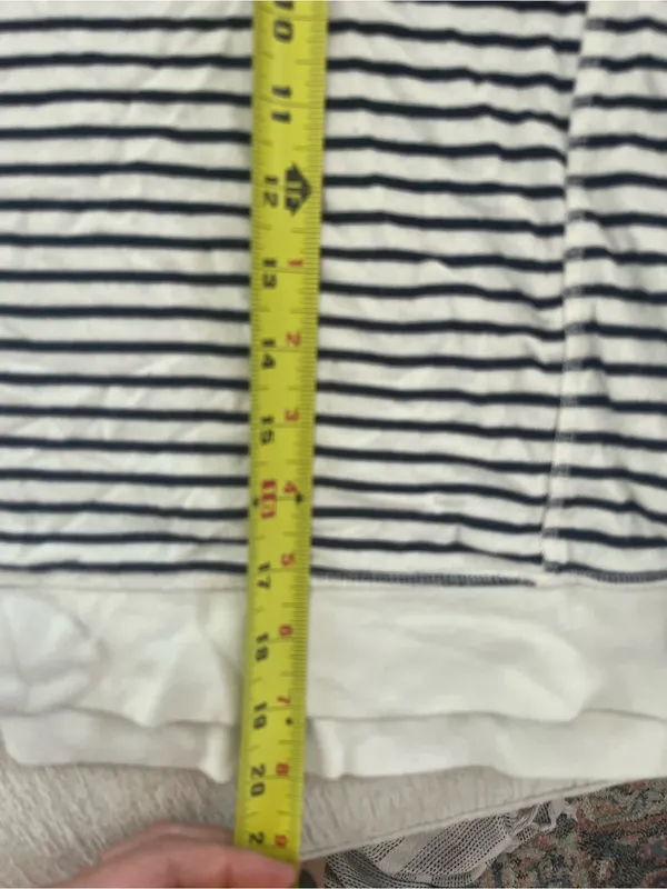 Sweaty Betty Striped Crewneck Sweater - Image 7