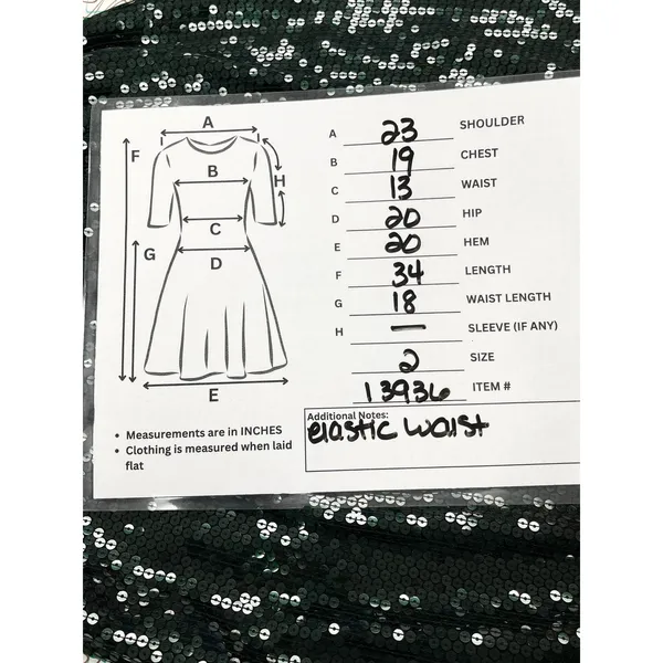 Trina Turk Womens Dress‎ Size 2 Sequin Party Cocktail Y2K Glam Sparkle Night Out - Image 10