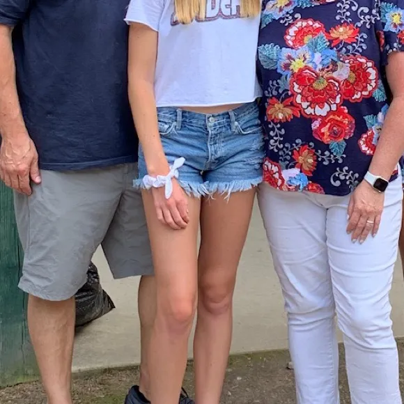 Free People Blue Jean Shorts - Image 2