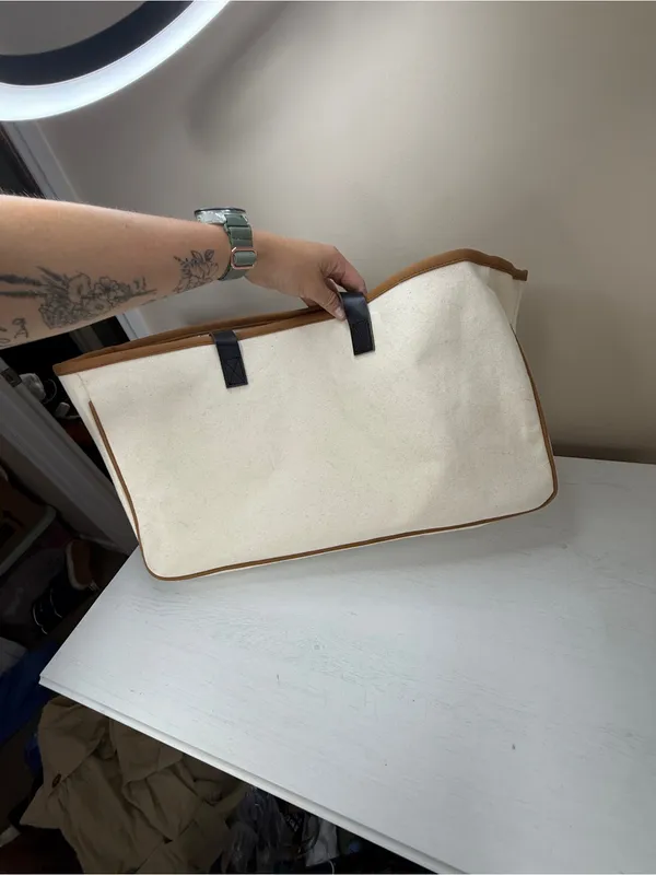 Road Trip Canvas Tote Santa Barbara Design Studios Tan - Image 11