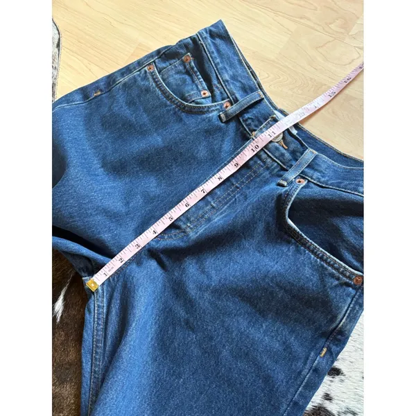 RE/DONE 90's Mid Rise Loose Jeans‎ in Rustic Idigo Size 27 - Image 8