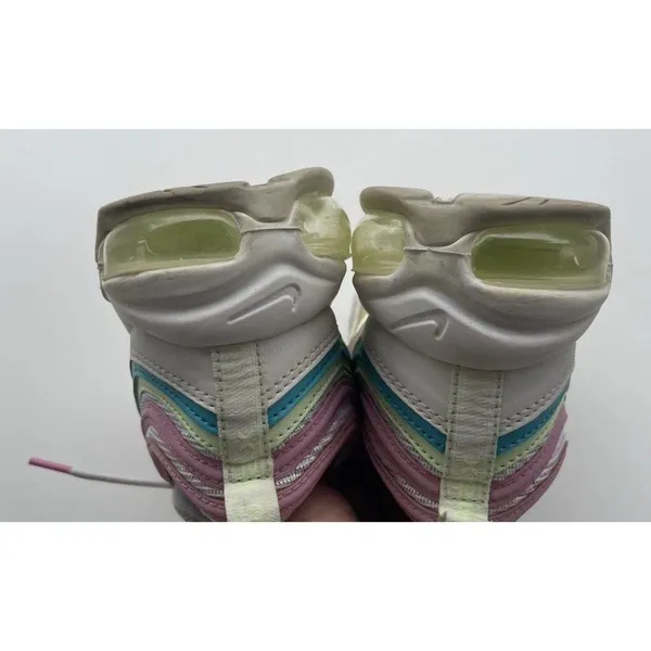 Nike Air Max 97 Women's Running Shoes SZ 7.5 White/Pink, CW7017-100 - Image 7
