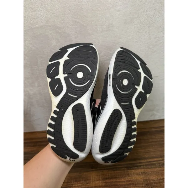 Brooks Glycerin GTS 21 Running Shoes Sneakers Womens Size 7.5 D Wide Black White - Image 6
