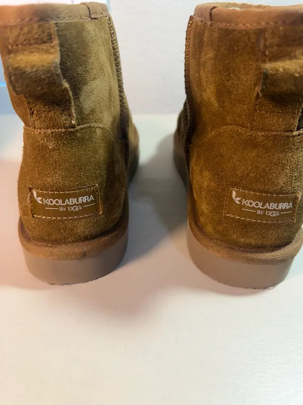 Koolaburra by UGG Short Suede Boots Chestnut Size 8 - Image 2