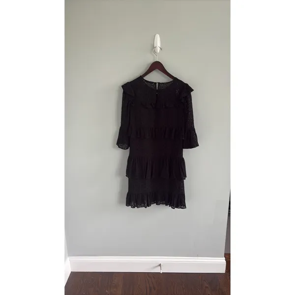 Madewell Lace Ruffle Dress Size Small‎ - Image 2