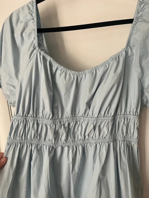 Blue cotton dress BP - Image 3
