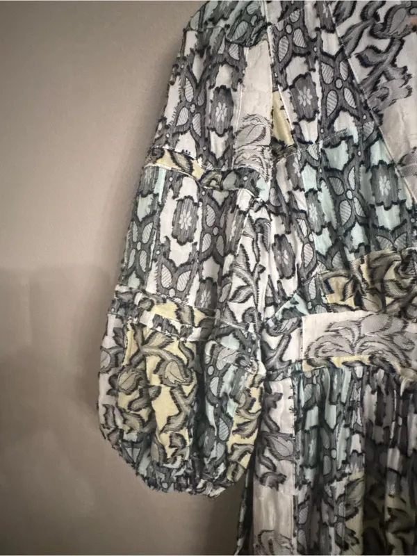 BY ANTHROPOLOGIE Vneck Textured Boho Dress - Image 3