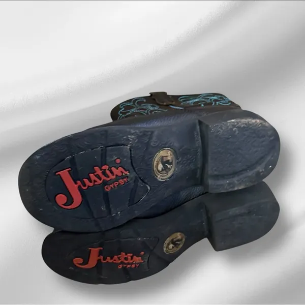 Justin Boots Gypsy‎ Black Cowboy Boots - Image 5