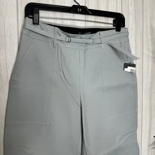 NEW LYSSE Florist Wide Leg Crop Pant in Morning Dew size M Medium 2991 NWT - Image 4