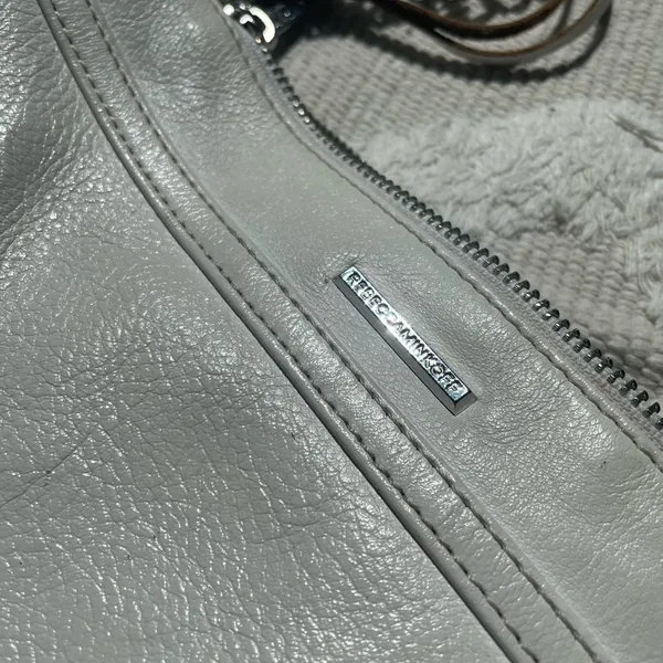 Rebecca minkoff white mini mac convertible cross body shoulder bag with silver - Image 12