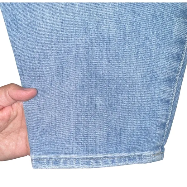J Crew‎ Slim Boyfriend Jeans Womens 28 Lightwash Mid Rise Classic Stretch Preppy - Image 4
