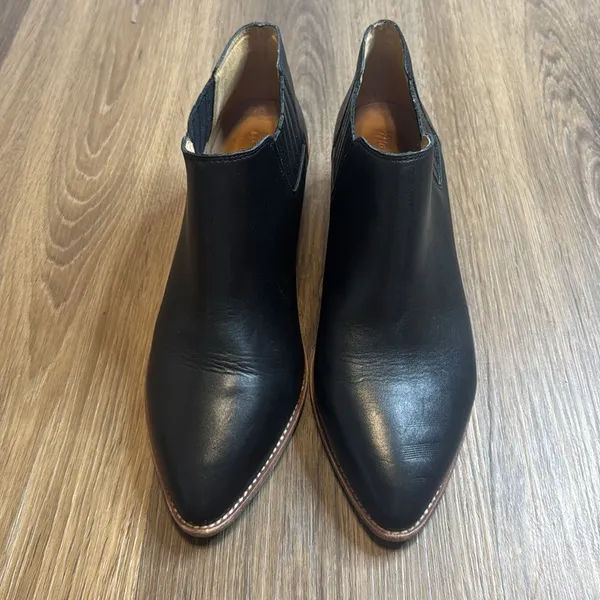 Madewell The Myles‎ Ankle Boots in Black Leather ladies size 11 - Image 5