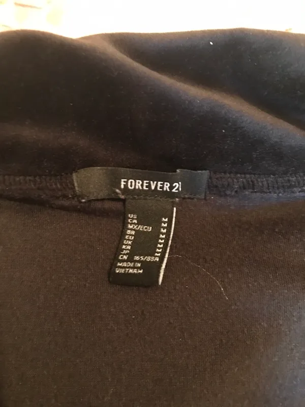 Forever 21 Cropped Pullover 1/2 Zip - Image 3