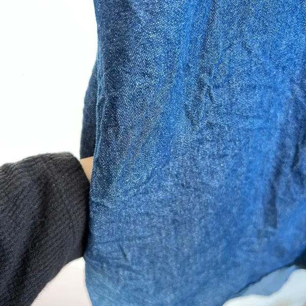 Cotton On Denim Oversized Shirt Dress‎ Sz Small Western Cowgirl Festival - Image 3