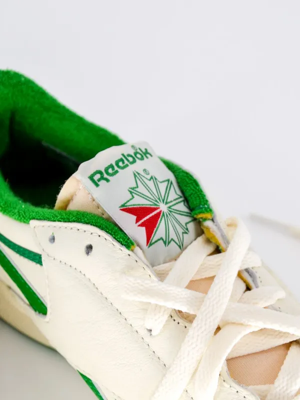 Reebok Club C Revenge Vintage Sneakers in Chalk and Glen Green Women's 8.5 - Image 8