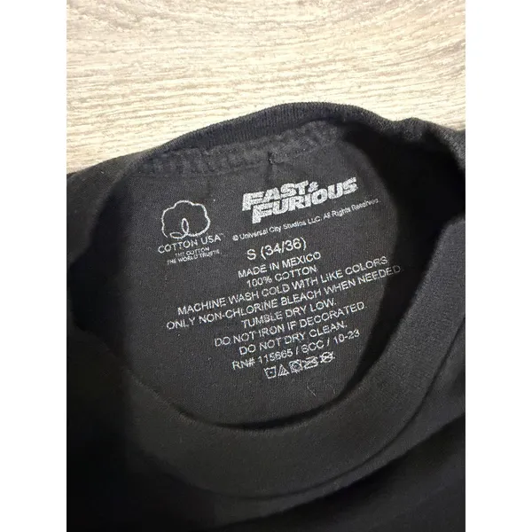 Fast & Furious Graphic Women T-Shirt S Black Toyota Supra Nissan Skyline Racing - Image 4