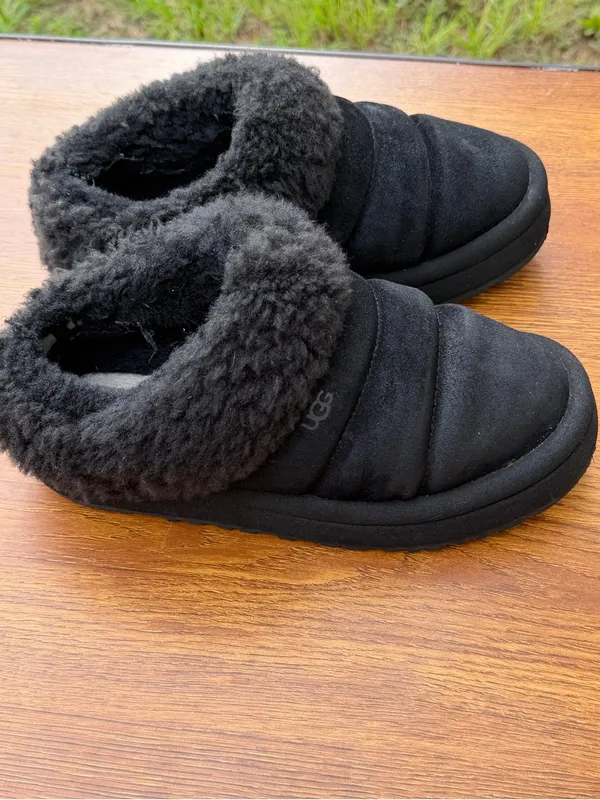 UGG Tazzlita Cozy Slippers Women’s US 6 UK 5 Black Sheepskin Slip Indoor/Outdoor - Image 5