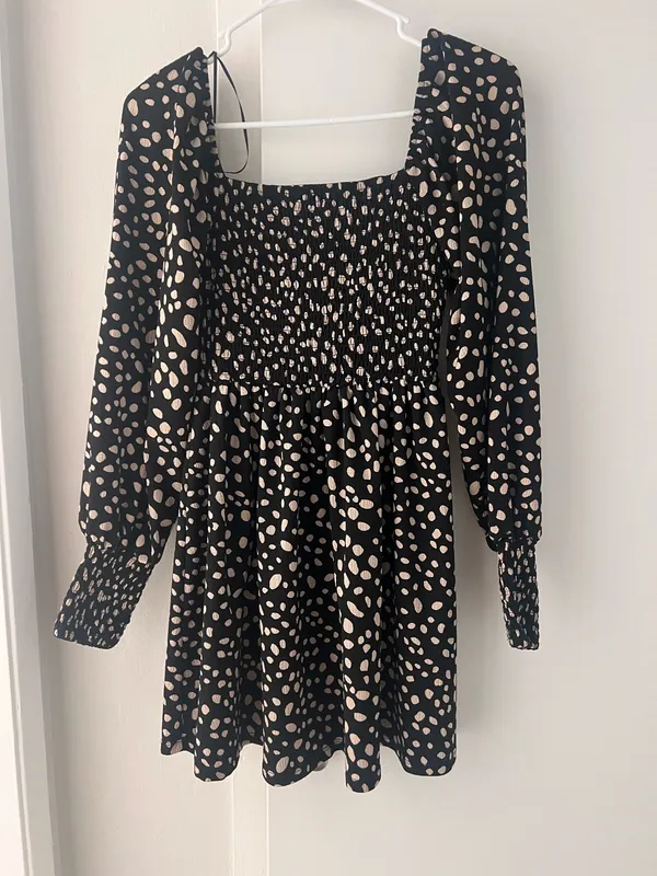 Francesca’s Boutique Long Sleeve Dress - Image 2