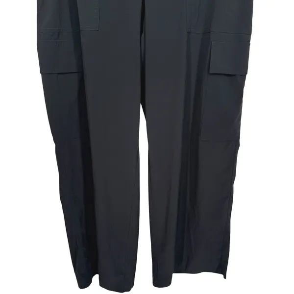 Athleta Womens Brooklyn Heights Wide Leg High Rise Cargo Pants Black Size 16 - Image 10