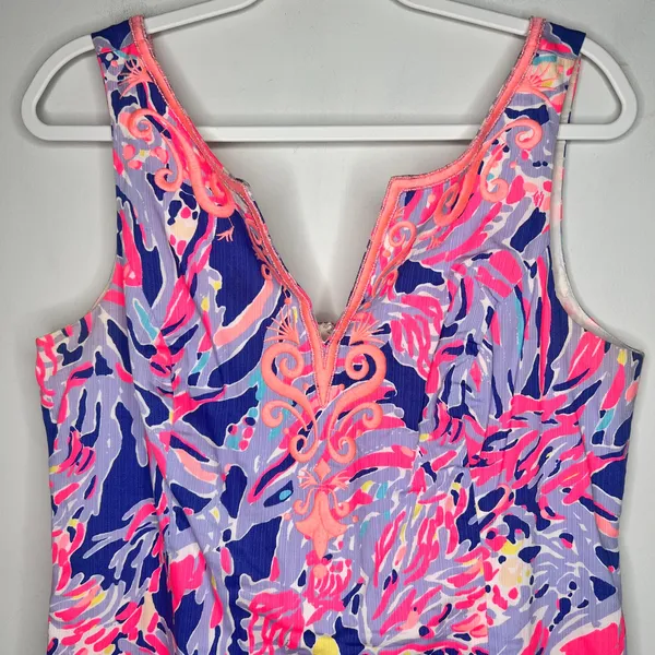 Lilly Pulitzer Lyssa Shift Mini Dress Size 12 - Image 6