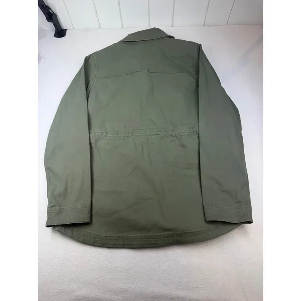 Carhartt Womens Tencel Lightweight Canvas Jacket Green Size Large NWT - Image 3