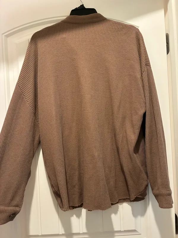 Brown Button Up Women’s Jacket Size M - Image 2