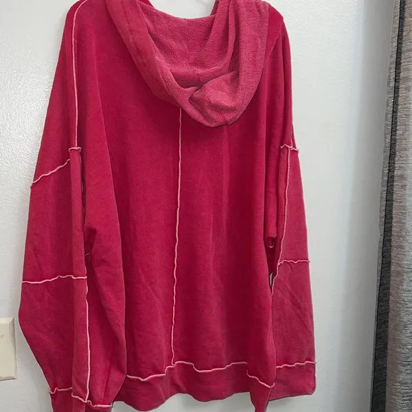 New XL Wild Fable New Pink Hooded Sweatshirt - Image 6