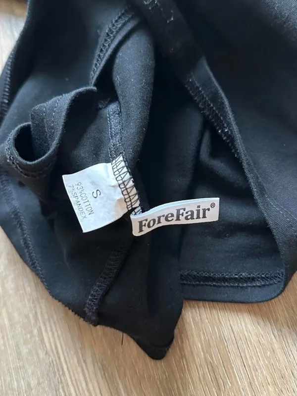 Black ForeFair backless top in a S #backless - Image 4