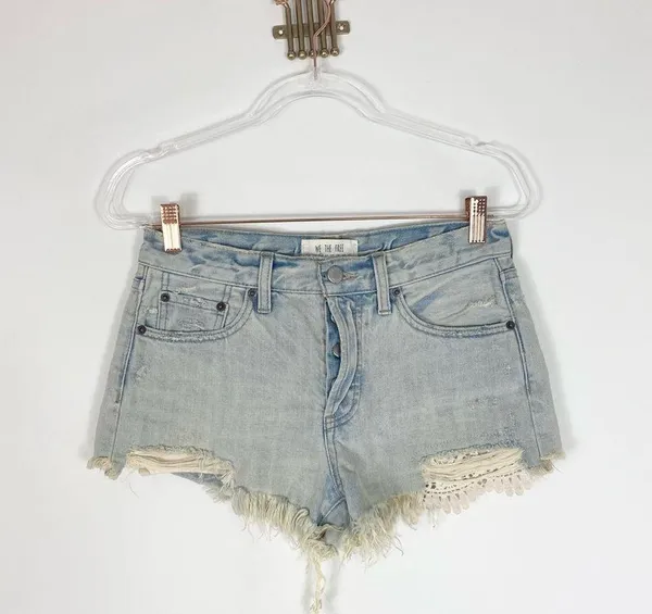 We The Free Daisy Chain Lace Shorts - Image 8